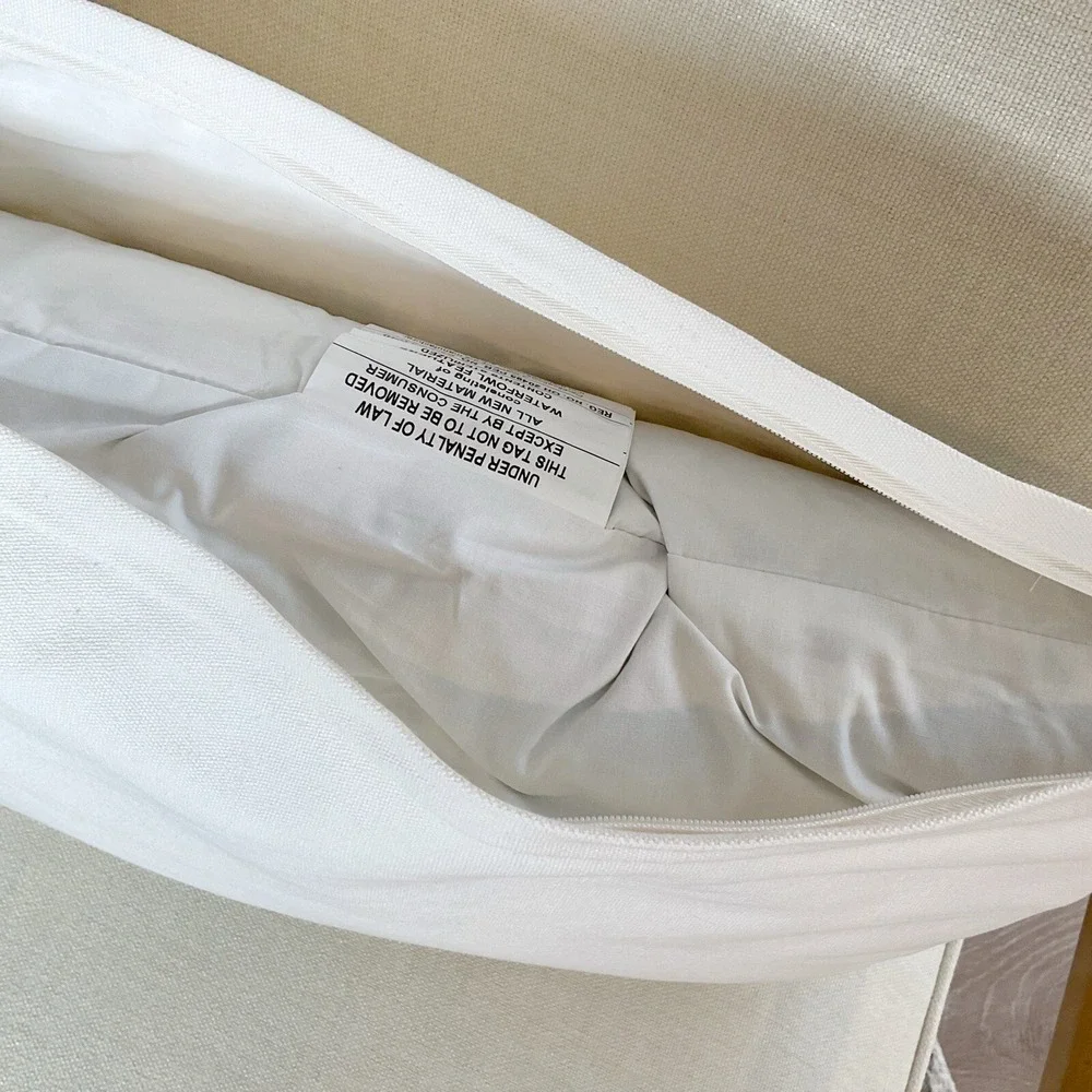 Lauren Ralph Lauren Allie Embroidery Cream 15x20 Feather‎ Pillow NWT $170